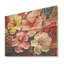 Fleurs colorées d'hibiscus harmonie florale I - Hibiscus sur bois-1989566325
