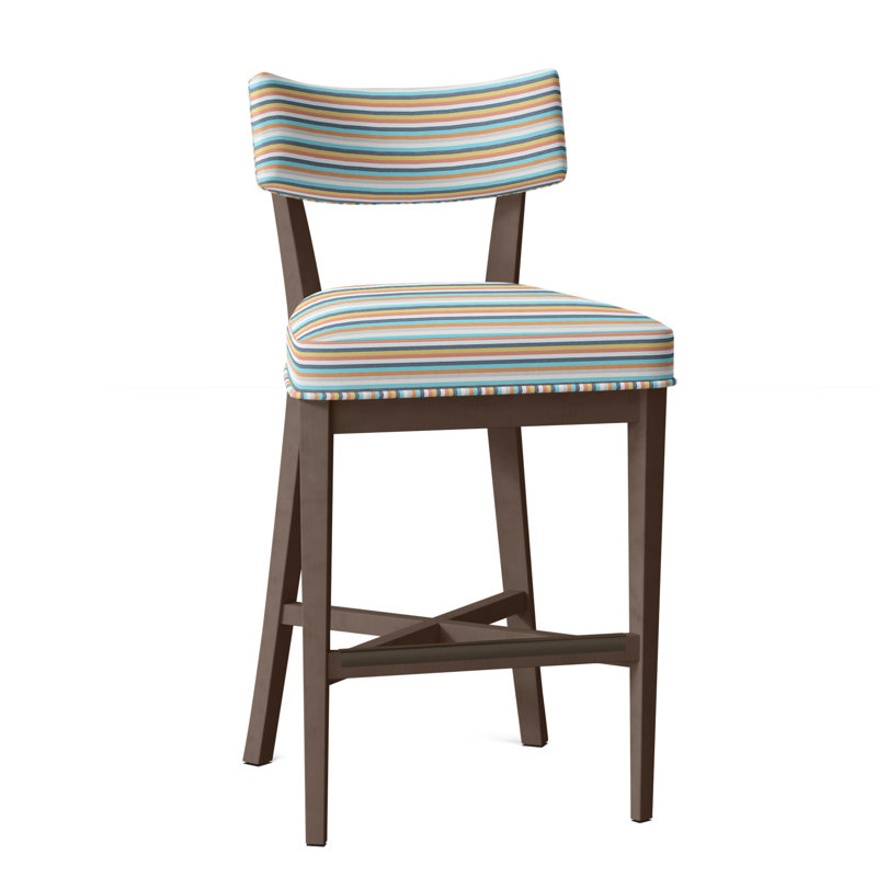 Tabouret de bar 29,5 po Juliet, Perigold entourant le lever du soleil, Noisette