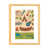 Toile avec cadre en bois beige n'est pas disponible