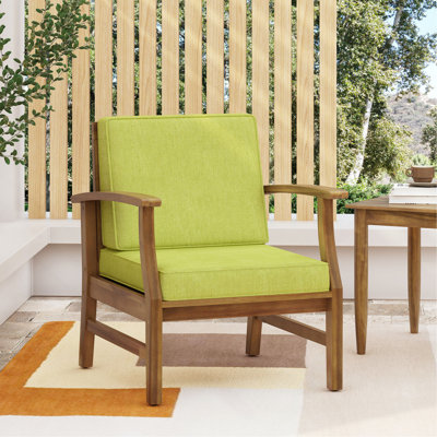 Fauteuil club Perla, vert
