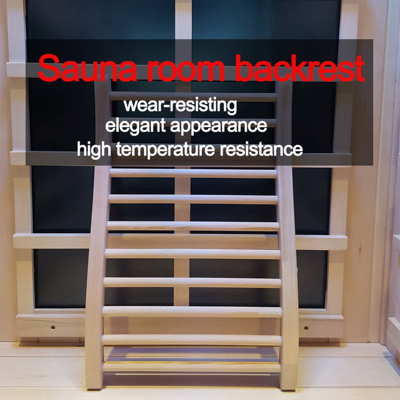 Hemlock Round Stick Sauna Backrest