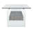 Kayley Glass Top Single Coffee Table-1922962498