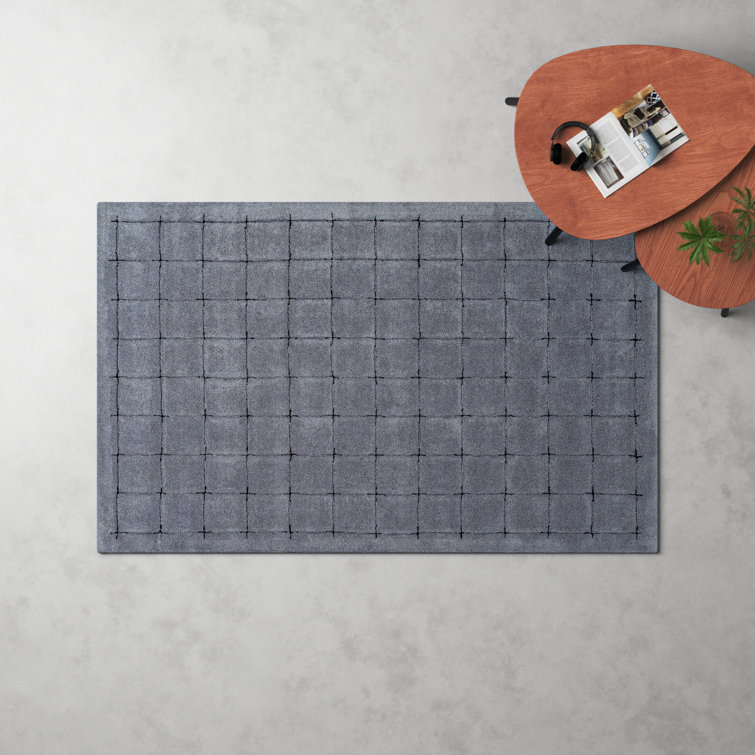 Mallory Blue Hand Tufted Area Rug