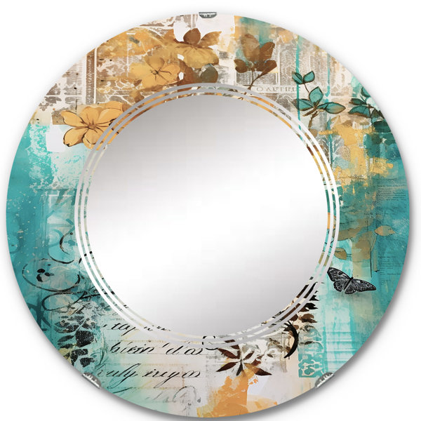 East Urban Home Zavijah Circle Wall Mirror | Wayfair