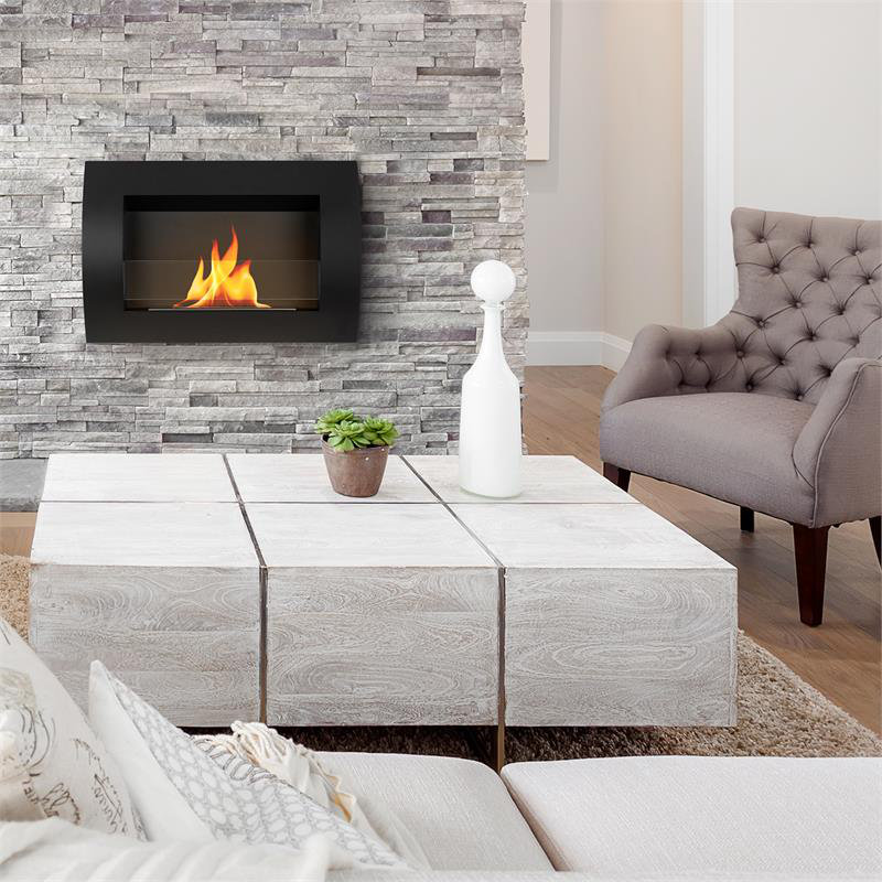 OneConcept 70cm W Bio-Ethanol Fireplace