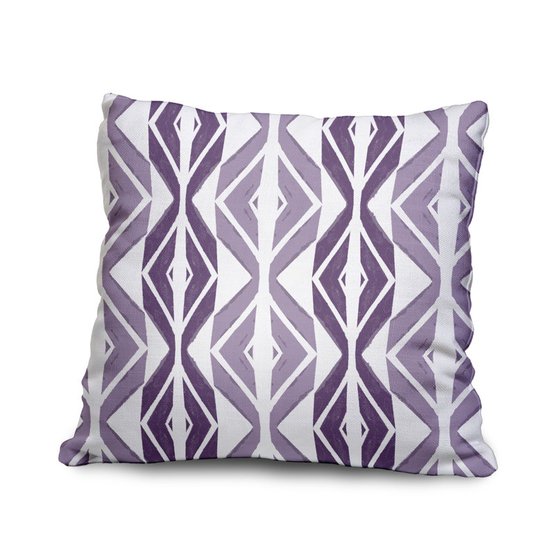  Housse et insert rectangulaires en coton, 18" x 18", Violet