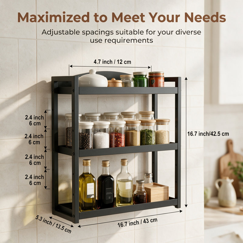 Wall Spice Rack