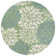 Zinnia Modern Floral Textured Weave Cream/Green Indoor/Outdoor Rug