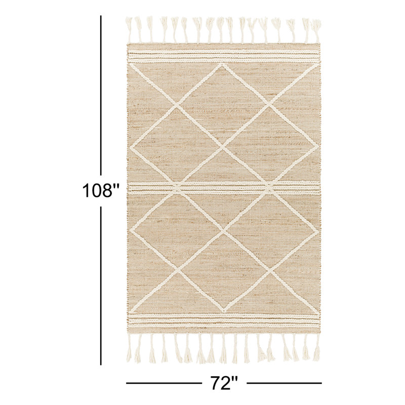 Asla Indoor Rug, Rectangle 6' x 9'