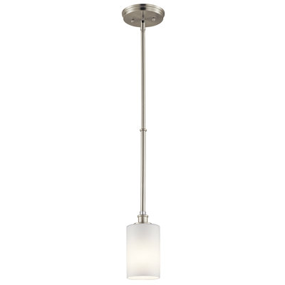 Luminaire suspendu cylindrique à 1 lumière Clara
