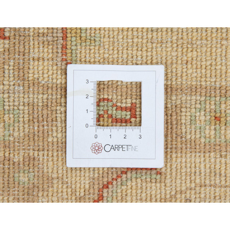 Floral Wool Hand Woven 150cm X 197cm Area Rug