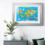 Carte du monde - impression encadrée-366616714-366616713