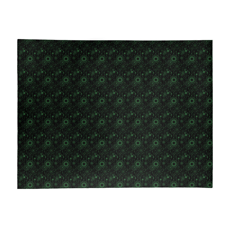 Chenille Toile Indoor Rug, Rectangle 8' x 10'