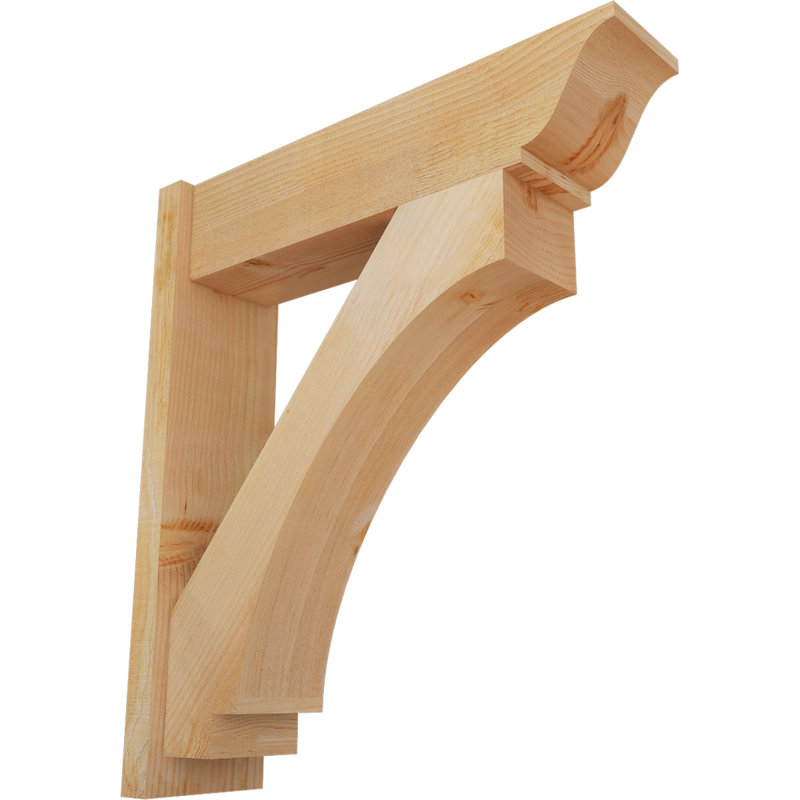 Persienne impériale traditionnelle, P 30 po x H 34 po, Sapin Douglas de 8 po (sciage brut)