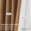 Rideaux en velours moelleux Matra pour chambre à coucher ‑ rideaux obscurcissants pour les fenêtres de salon, panneau simple-1630843111-1630843105