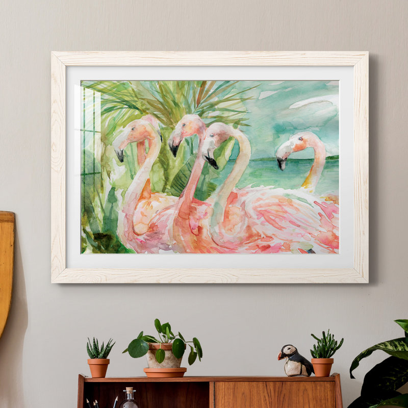 Pink Pink - Impression de cadre photo sur papier, H 31,5 po x l 23,5 po, Blanc
