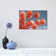 Red Trees by Glauco Meneghelli - Wrapped Canvas Print