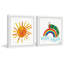 Dane 2 Piece Single Picture Frame Painting Set-1236067137