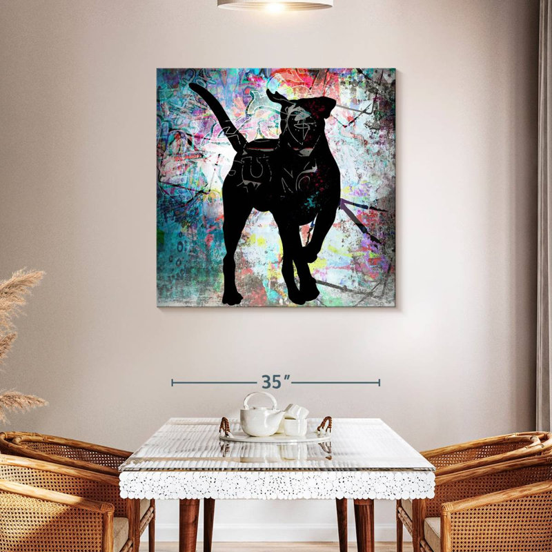 Crowle Playful Puppy III, 39" H x 39" W