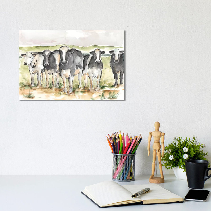 Field Days II by Ethan Harper - Wrapped Canvas Gallery-Wrapped Canvas Giclée, 20.32 cm H x 30.48 cm W