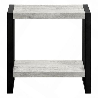 Table d'appoint, table d'appoint, table de bout, table de chevet, lampe, salon, métal stratifié, industriel