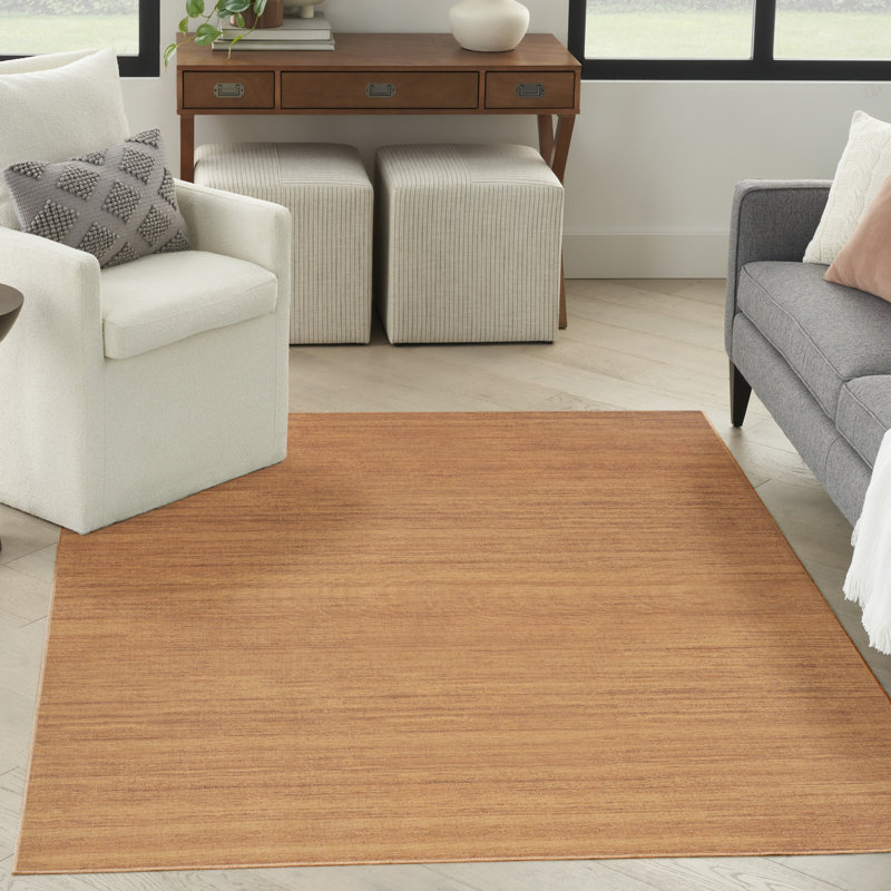 Ivanas Performance Cotton Washable Rug, Rectangle 5' x 7'