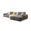 Canapé modulaire 3 pièces rembourré-108839626-108839625