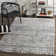 Riebe Abstract Black/Silver Area Rug