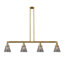 Luminaire suspendu linéaire à 4 lumières pour îlot de cuisine Lemieux-1697167284-1697167280-1625643713