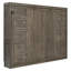 Lit escamotable double avec lumière DEL, armoire murale pliable pour petites pièces et bureau à domicile, brun-653737668-653737690