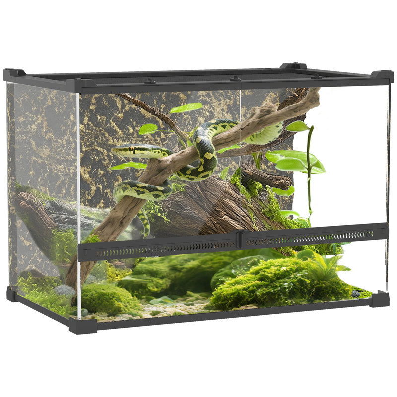 Reptile Box, 35cm H x 50cm W x 30cm D 