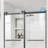 60" W x 74" H Frameless Double Sliding Walk-in Shower Door-110922994
