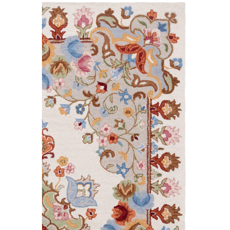 Chelsea 338 Hand Tufted 80% Wool; 20% Cotton Oriental Rug, Rectangle 5' x 8'