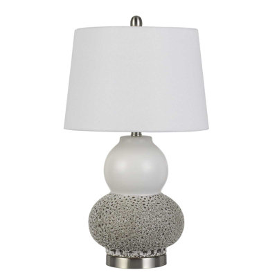 Lampe de bureau en acier brossé 24 po Ellis-Jay