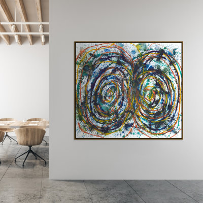 «Infinity XVIII» par Danielle Davis, peinture encadrée