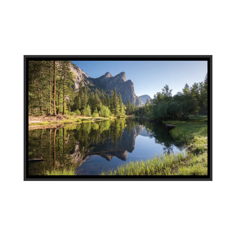" The Three Brothers " by Adam Burton, 40" H x 60" W x 1.5" D, No Mat, Wrapped Canvas
