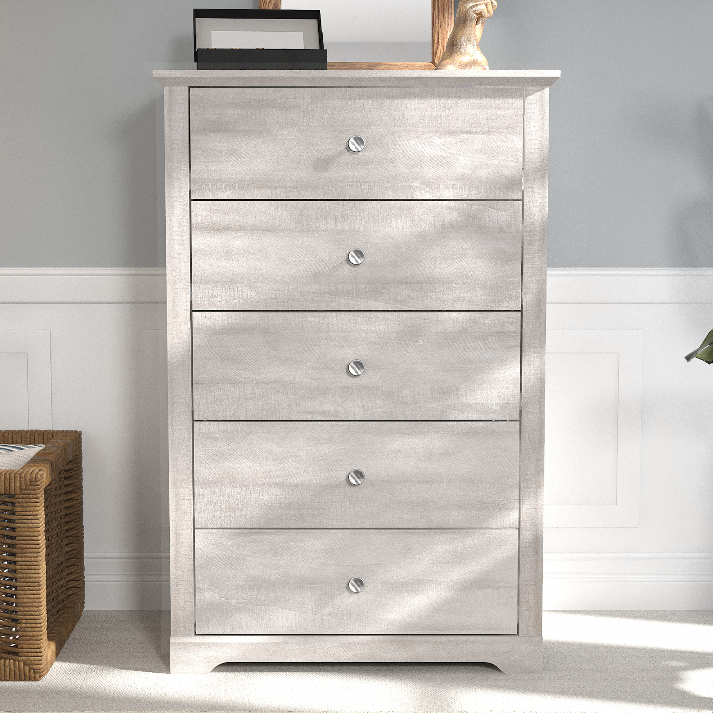 Kepner 5 Drawer 30.7'' W Dresser & Reviews Wayfair