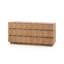 Vanessa 6 - Drawer Solid Wood Dresser