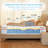 12” Cooling Gel Memory Foam & Pocket Spring Hybrid Mattress – Medium Firm, Pressure Relief & Motion Isolation, Mattress In A Box，King-707929883