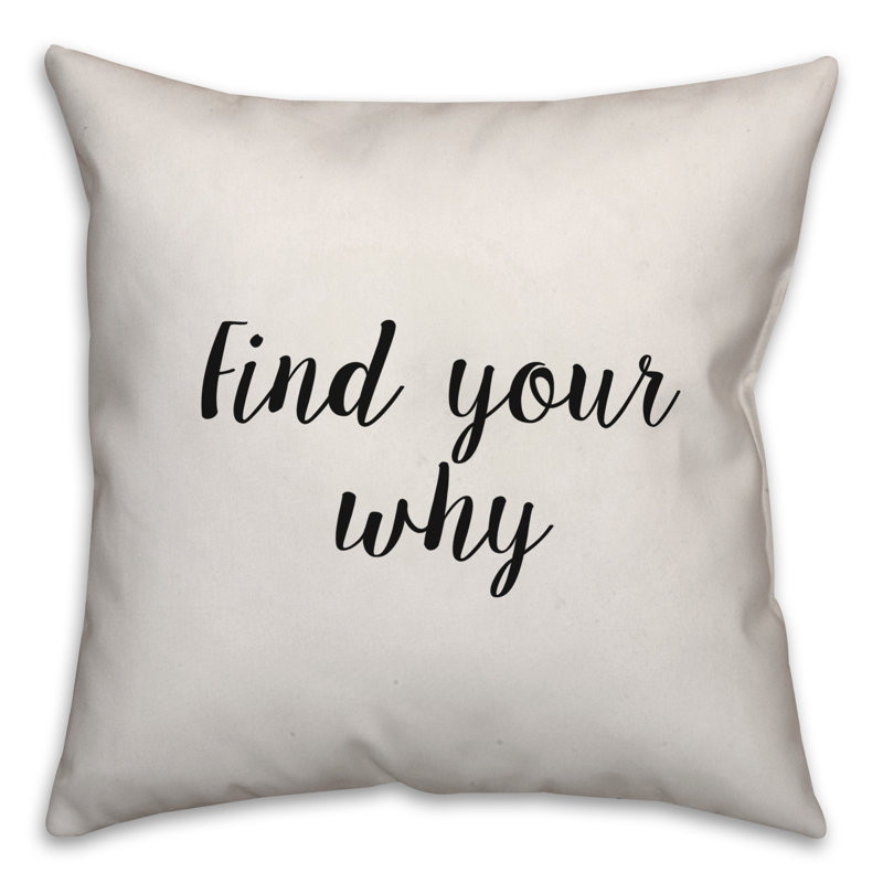 Trouvez votre coussin décoratif, 16 po x 1 po