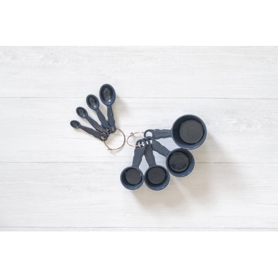 Mint Pantry® Bade 8 -Piece Plastic Measuring Cup And Spoon Set