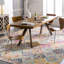 Sterne Machine Woven Beige/Blue/Orange/Pink/Teal/Yellow Indoor Rug-646818671