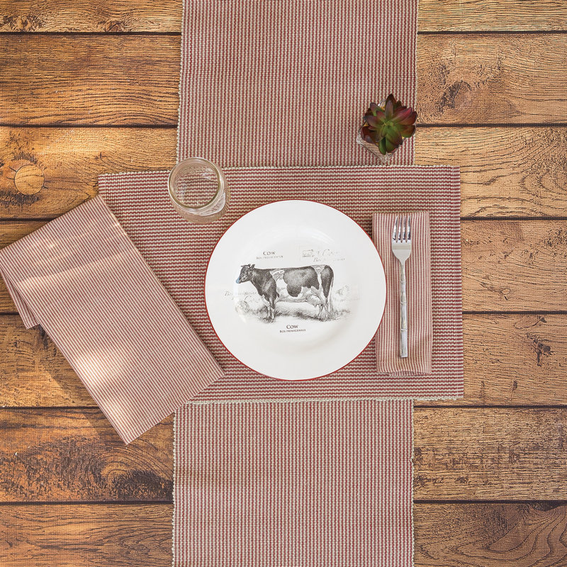 Chemin de table Gilmour, rouille