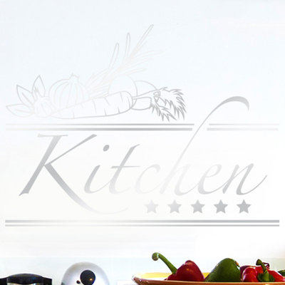 Food & Beverage Non-Wall Damaging Wall Decal