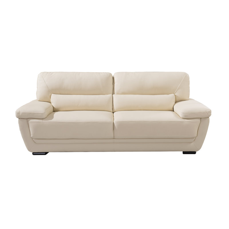 Sandnes Upholstered 87'' Sofa, Cream