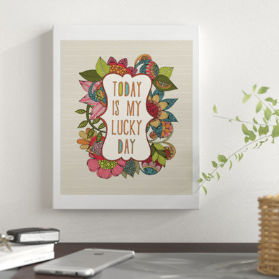 « today is my chance day », art textuel