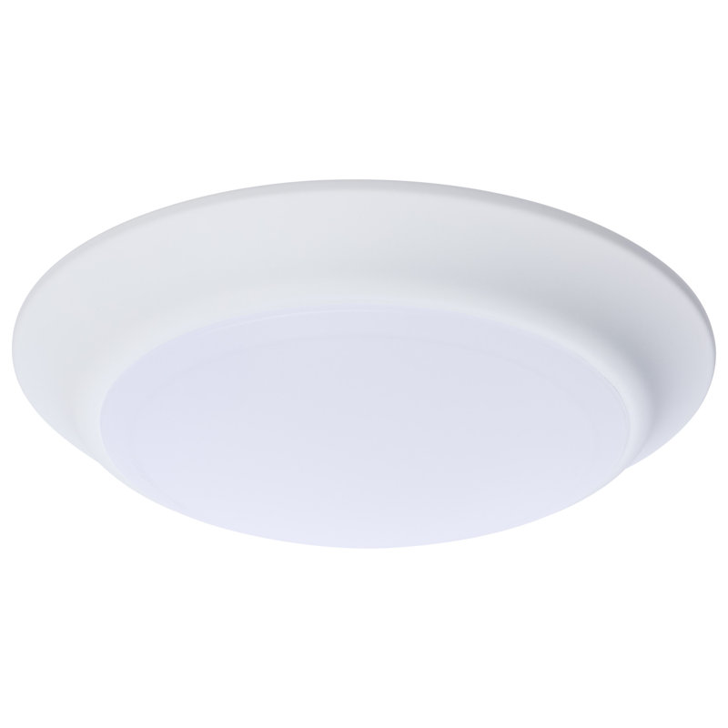 Vermon Acrylic LED Flush Mount, 1.42" H x 7.42" W x 7.42" D, 11