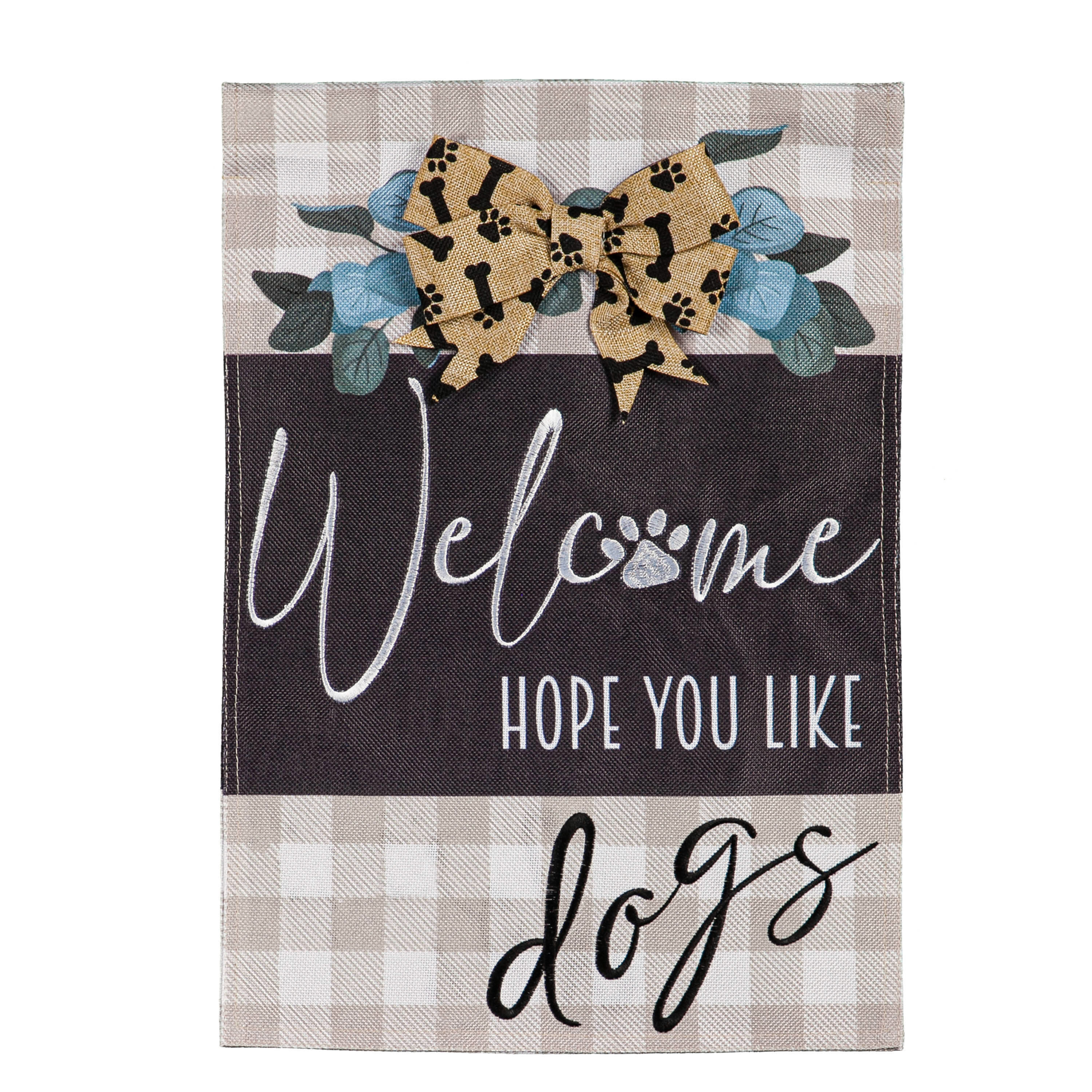 Balgardekor Drapeau De Jardin « Welcome Fall » Pour L'extérieur De