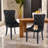 Modern High-End Velvet Dining Chairs Side Chairs (Set of 2)-922702325