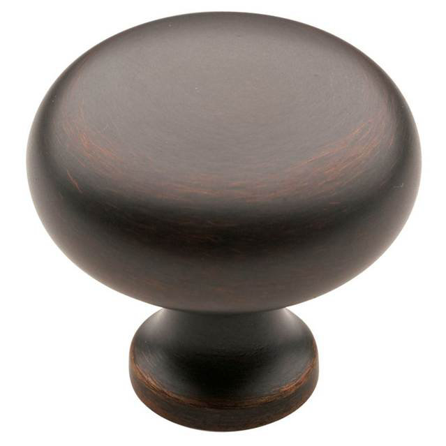 1 1/4" Diameter Mushroom Knob, Venetian Bronze